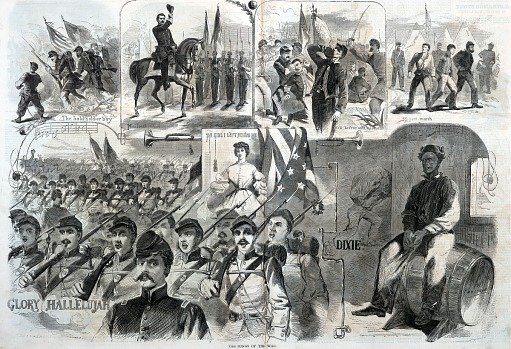 The Songs of the War, from Harper's Weekly, November 23, 1861