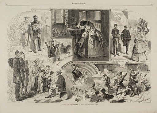 News from the War, from Harper's Weekly, June 14, 1862