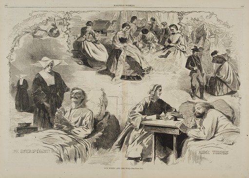 Our Women and the War, from Harper's Weekly, September 6, 1862