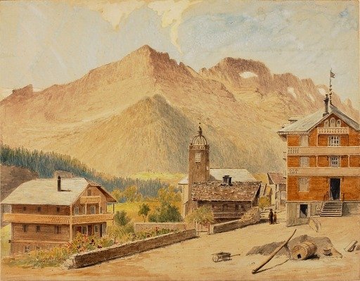 Champery and Mt. Bounaveau, Switzerland