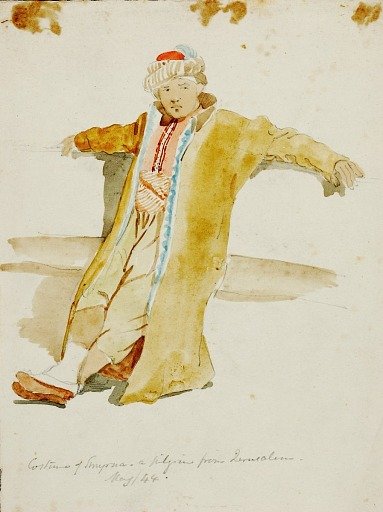 Costume at Smyrna, a Pilgrim from Jerusalem