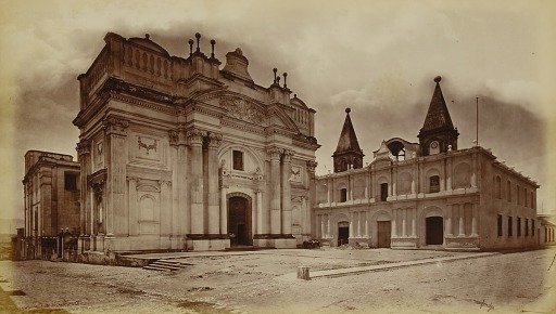 Church of San Francisco, and Post-Office, Guatemala