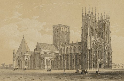 North West View, York Cathedral