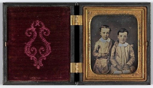 Untitled (Two Brothers in Identical Dress)