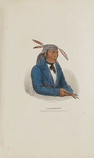 A Young Miami Chief, from The Aboriginal Portfolio