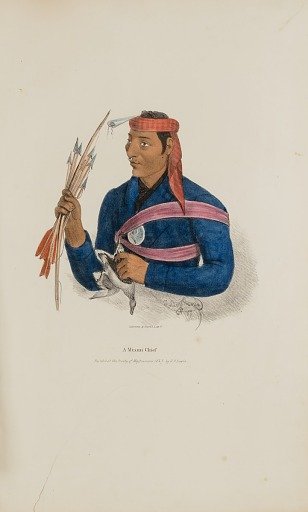 A Miami Chief, from The Aboriginal Portfolio