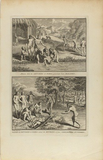 Manière dont les Sauvages.../Danse des Sauvages de Paria