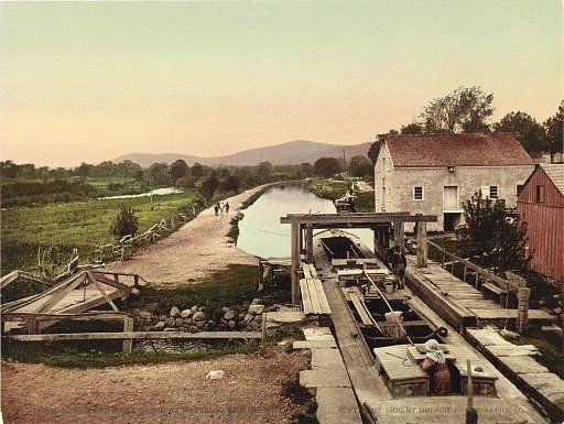 Morris and Essex Canal at Waterloo, New Jersey