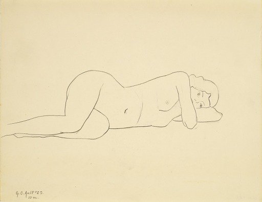 Untitled (reclined female figure)