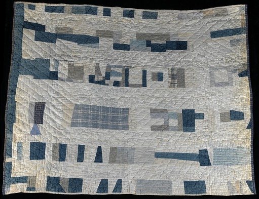 Untitled (Strips with Triangles and Rectangles)