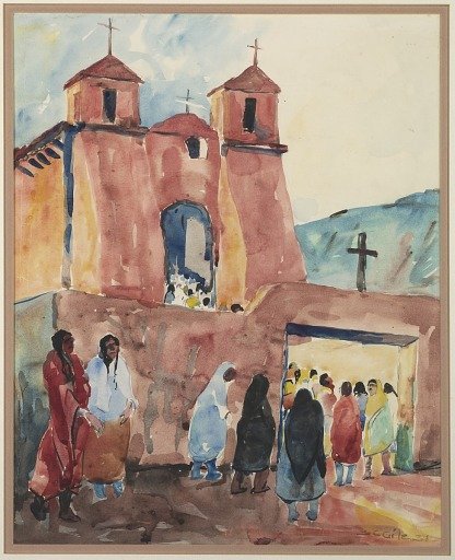 Church, Rancho de Taos