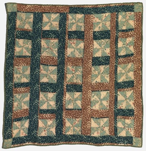 Untitled (Child's quilt, "Pinwheel")