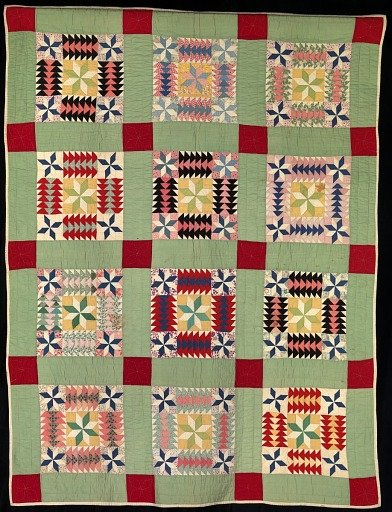 Pieced Nine Patch Variation