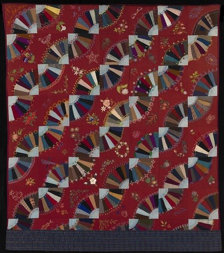 Fan Crazy Quilt