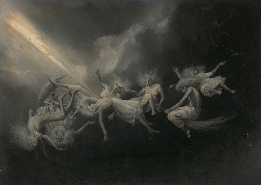 Lightning Struck a Flock of Witches