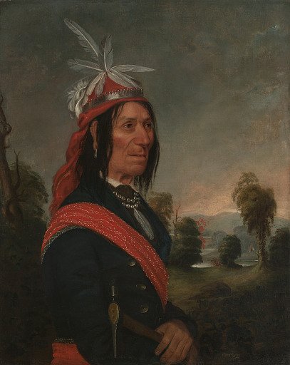 Portrait of Ossahinta, Chief of the Onondaga Nation