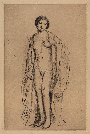 Untitled (Standing Female Nude)
